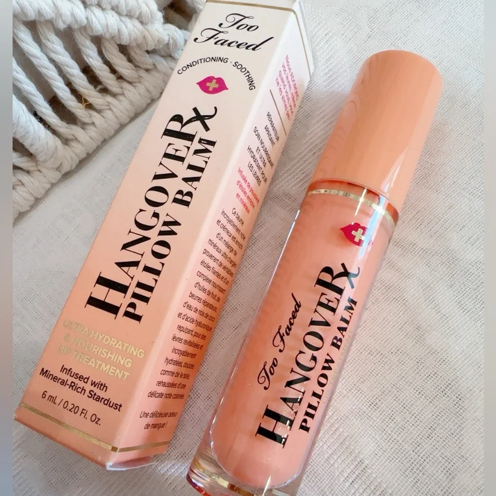 Too Faced Hangover Pillow Balm Lip Treatment Mango Kiss 6ml/0.20 Oz
